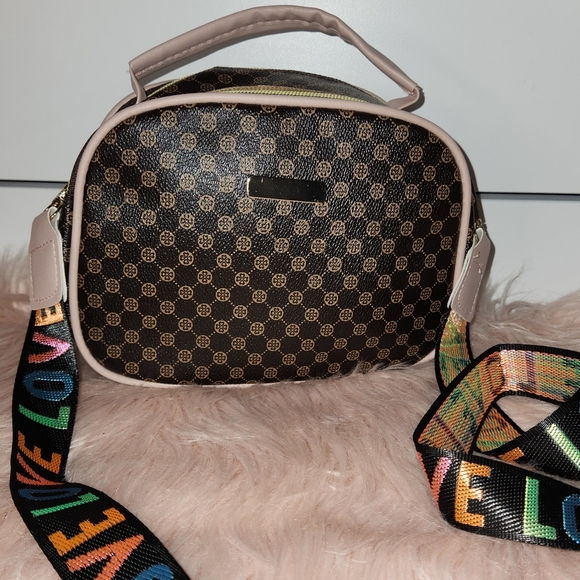 Lot of 2 mini satchel bag with adjustable straps (O11) - Picture 3 of 9